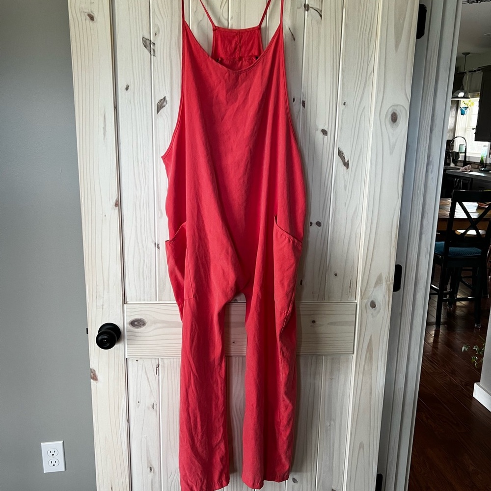 Coral Jumpsuit